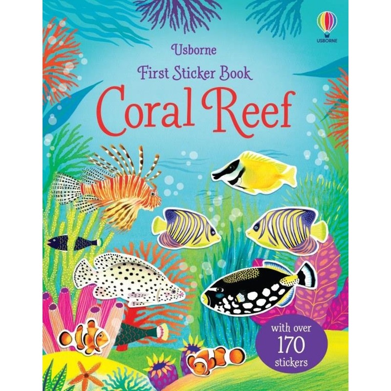 Usb - First Sticker Book Coral Reef -1