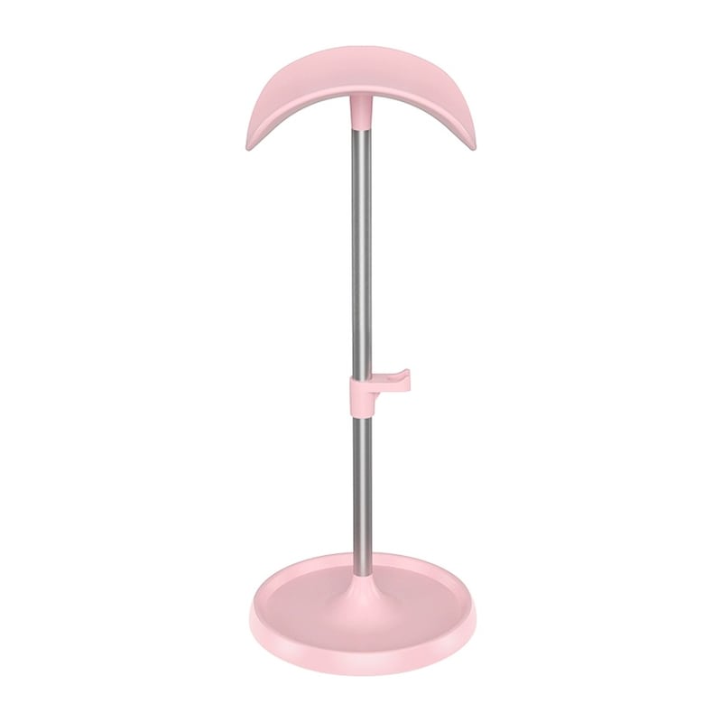 Rgb Ambiyans Işıklı Kulaklık Standı - Pembe Alüminyum Alaşım Abs Um24673-3 Yurt Dışından -1
