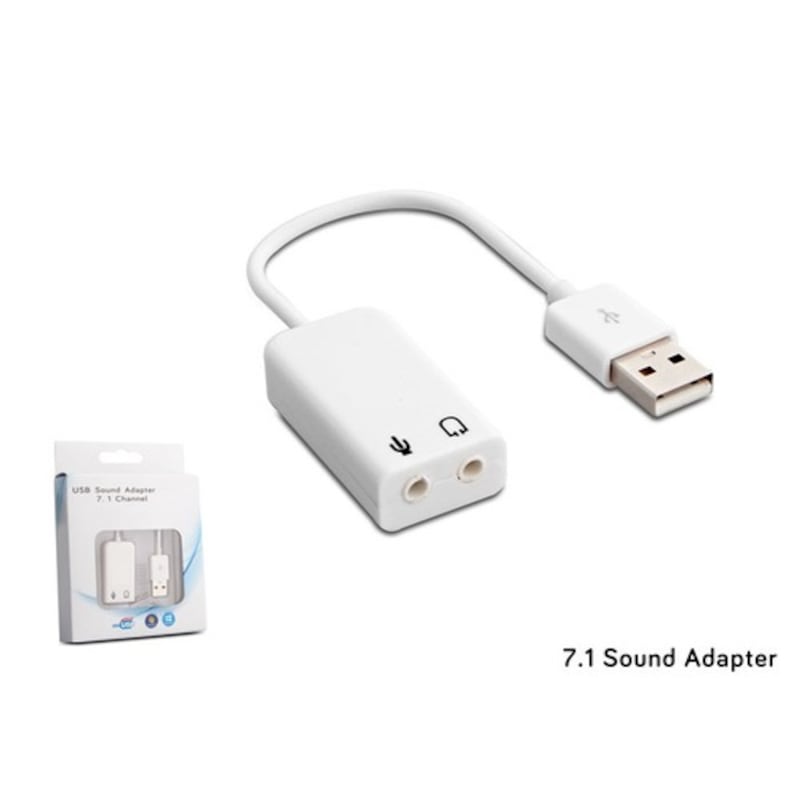Usb Ses Kartı Adaptörü -1