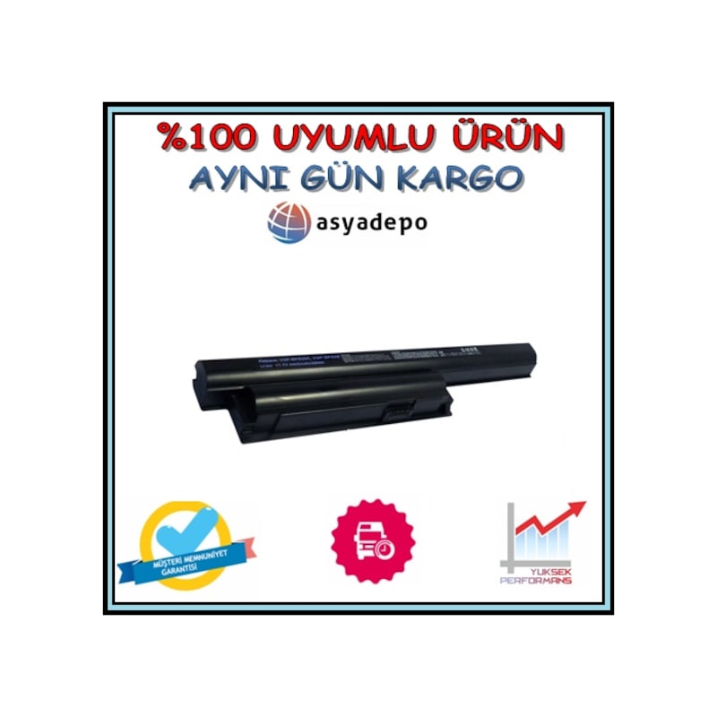 Sony Uyumlu Vaio Sve151s11m Batarya Pil -1