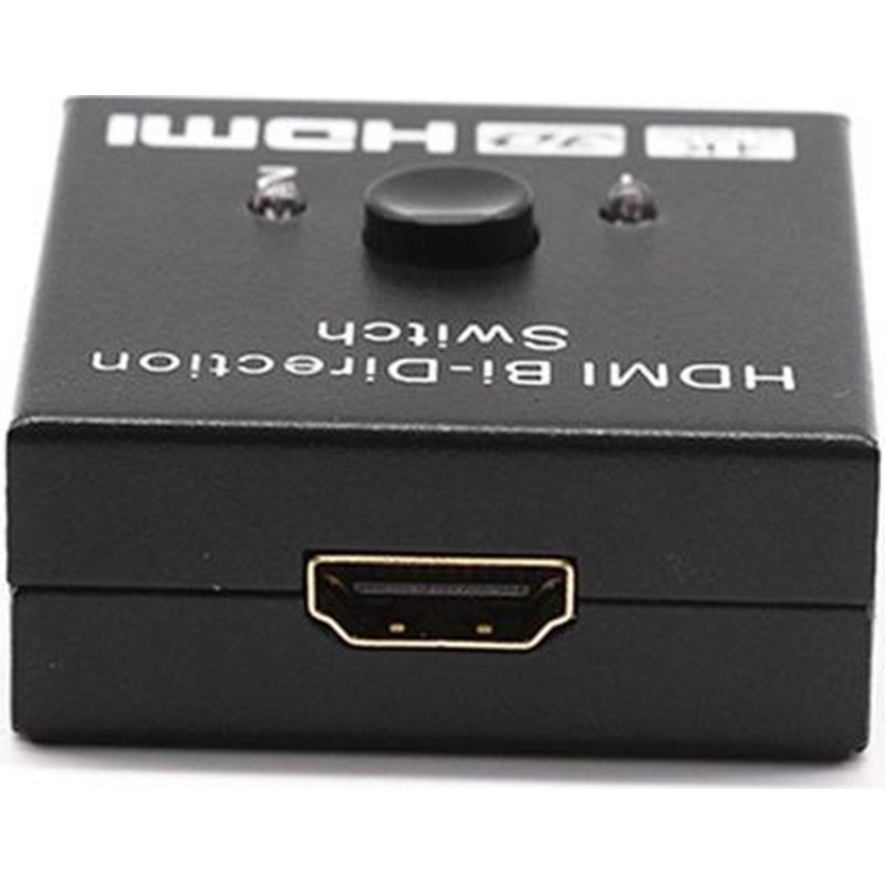 2 Port Hdmi Switch 2 Port Hdmi Splitter Hdmi 2.0 Bi-direction Switch 4k Seçmeli Hdmi Çoğaltıcı 1 Adet -1