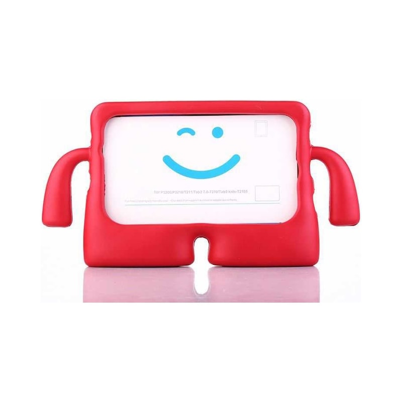 İpad Uyumlu Pro 12.9 2021 5.nesil Zore İbuy Standlı Tablet Kılıf Arka Kapak Kırmızı -1
