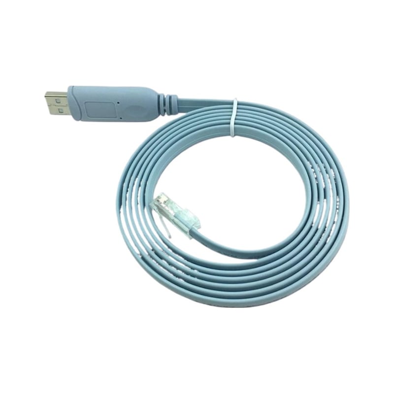 Usb Uzantısı Rj45 Konsol Kablosu F1t-d2ı Usb Ft232r Chıp Rs232 Seviye Değiştirici 1.8m 300cm H3c Yönlendirici 300cm -1