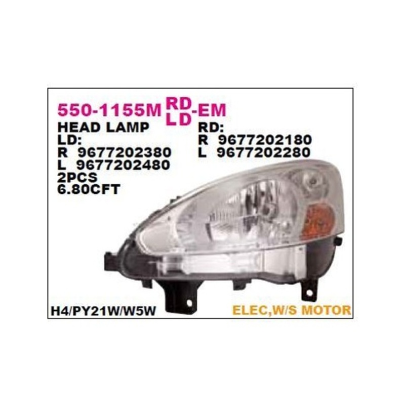 Dpo On Far Sol Peugeot Partner 12- Mr00-dpo-550-1155lmld-em -1