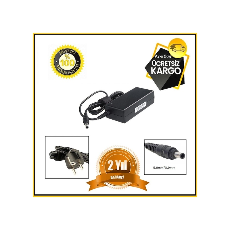 Samsung Uyumlu Np-rv510-a07tr Adaptör Şarj Cihazı A+++ 1.kalite -1