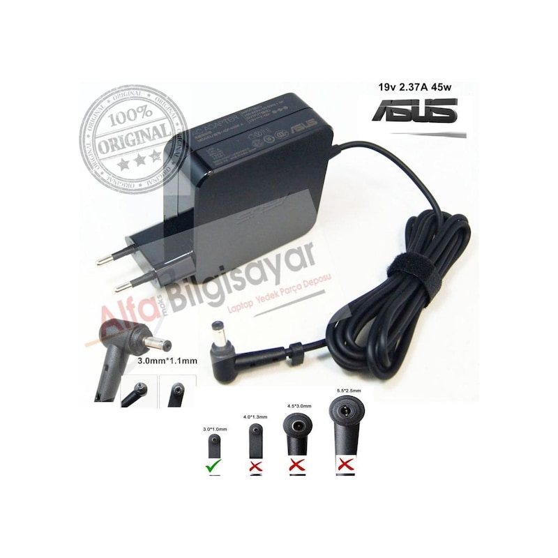 Laptopyedekparca Acer Nu.mqnaa.001. Nx.mpraa.001 Uyumlu Asus Adaptör Şarj -1
