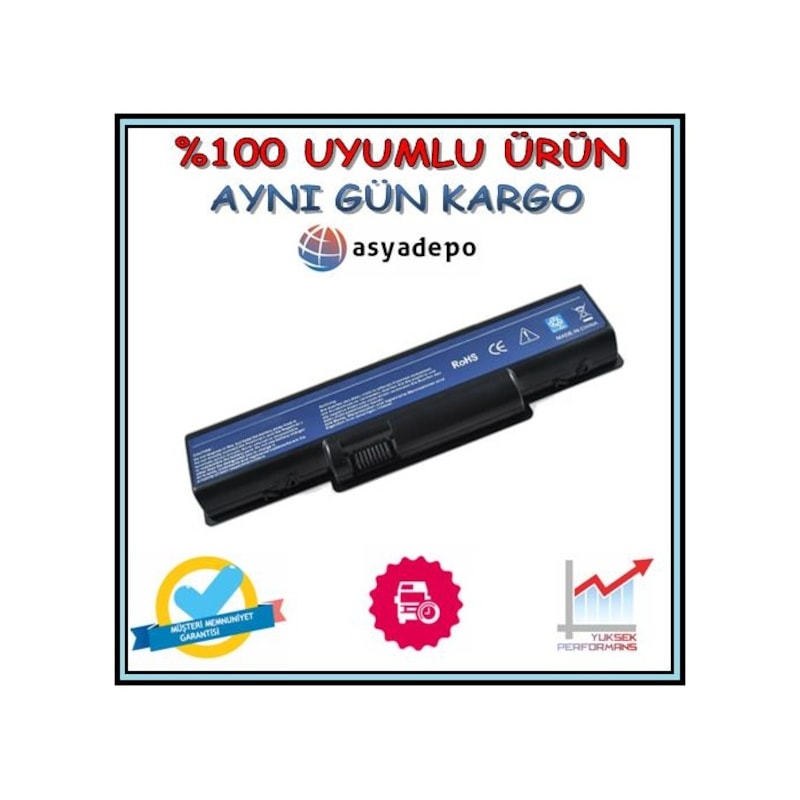 Asya.depo Packard Bell Easynote Tj64 Batarya Pil -1