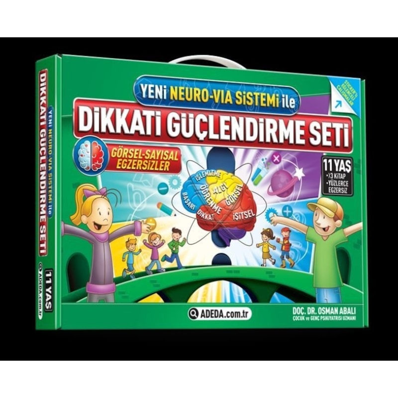 Dikkati Güçlendirme Seti - 5. Sınıf - 11 Yaş Adeda Yayıncılık - 1