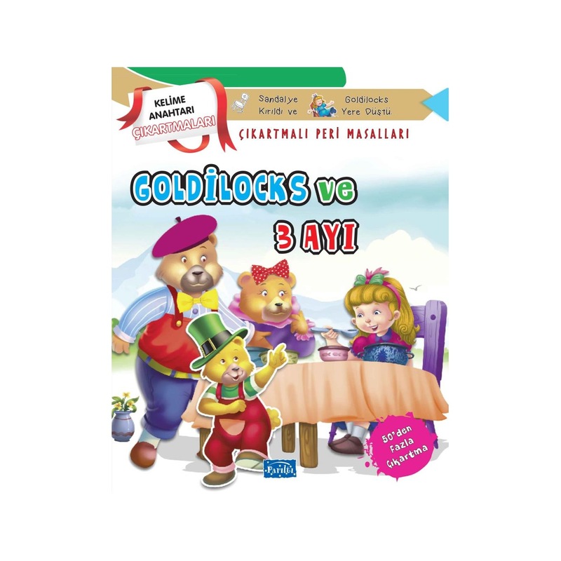 Goldilocks Ve Üç Ayı - Çıkartmalı Peri Masalları N11.22969 -1