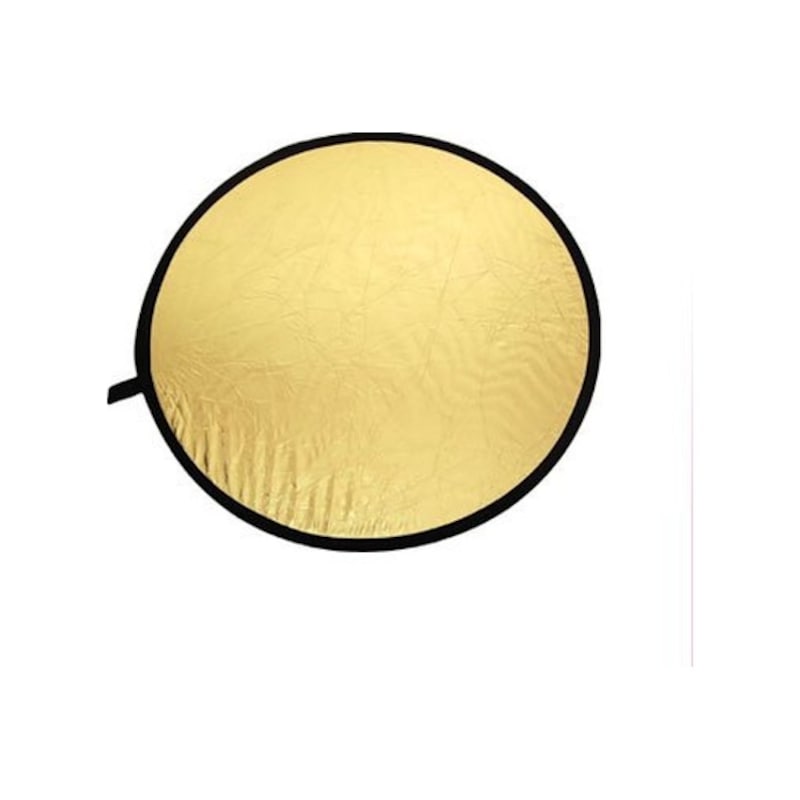 Qtqgoıtem 32 '2'si 1 Arada Hafif Mulit Katlanabilir Disk Reflektörü 80cm Gümüş Altın Model: D79 09c 703 203 196 -1