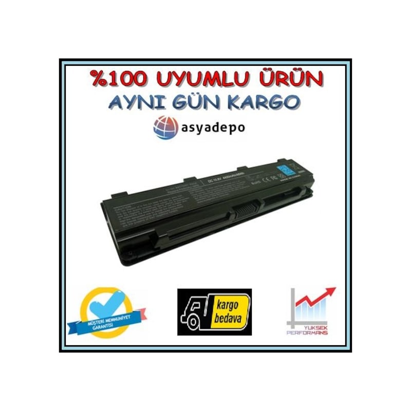 Toshiba Uyumlu Satellite L850d-d3b Batarya Pil -1