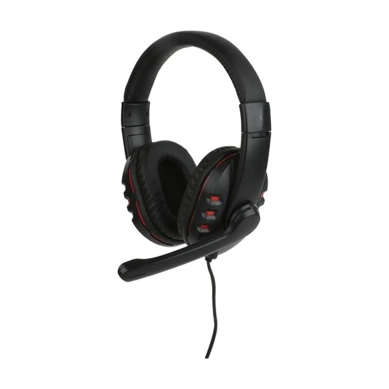Lu731-red Topçu Oyun Kulaklığı Kırmızı -1