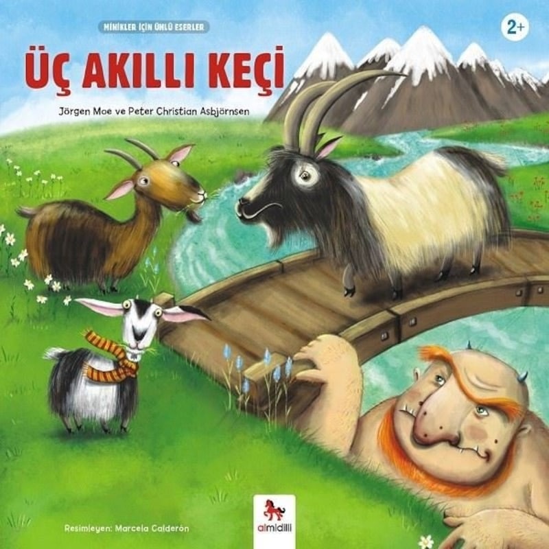 Üç Akıllı Keçi-minikler İçin Ünlü Eserler - Jorgen Moe - Almidilli -1