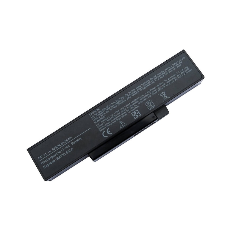 Dell Uyumlu Bathl90l6 Notebook Bataryası Pili -1