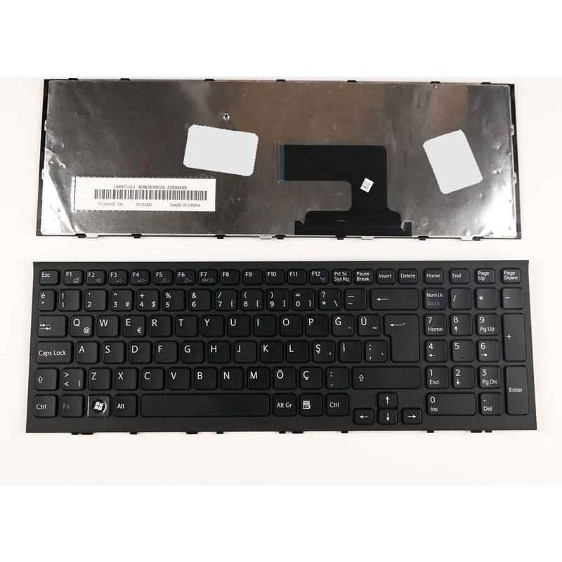 Sony Uyumlu 9z.n5csw.a0l 9z.n5csw.a0l 9z.n5csw.b0f Notebook Klavyesi - 541884538 -1