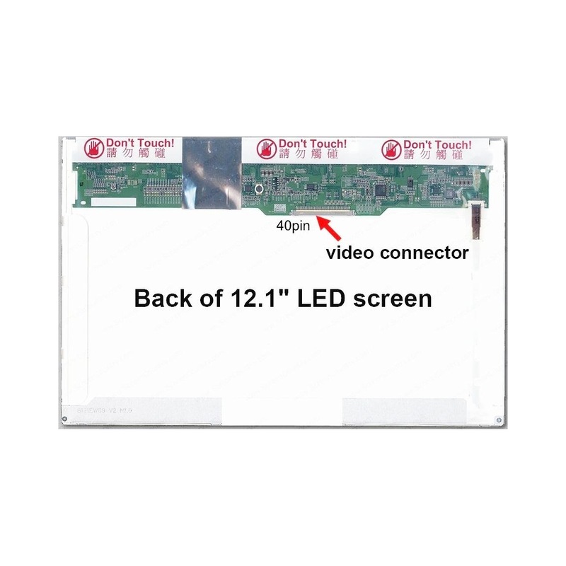 "Alfabilgisayar Hp Uyumlu Pavilion Dv2-1040et Ekran Lcd Panel Led 12.1"" A++" -1