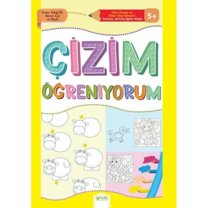 Çizim Öğreniyorum- Fark Yayınları -1