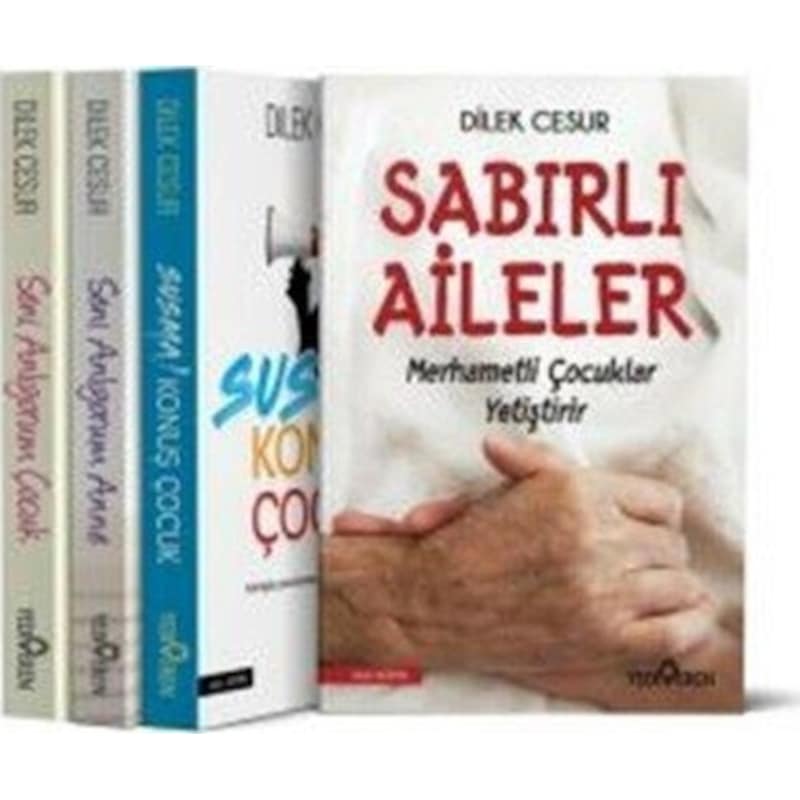 Dilek Cesur 4 Kitap Seti Aile Eğitimi Set - Yediveren Yayınları - 1