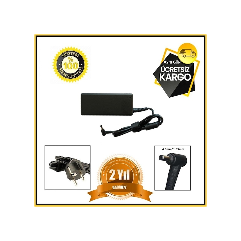 19v 3.42a 4.0x1.35 Adaptör Asus Uyumlu Zenbook Ultrabook -1