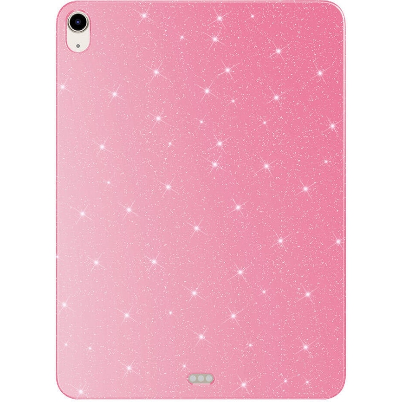Apple İpad Air 10.9 2020 4 Nesil Simli Parlak Görünümlü Uyumlu Zore Tablet Koton Kılıf-pembe Tablet Kılıfı Pembe -1