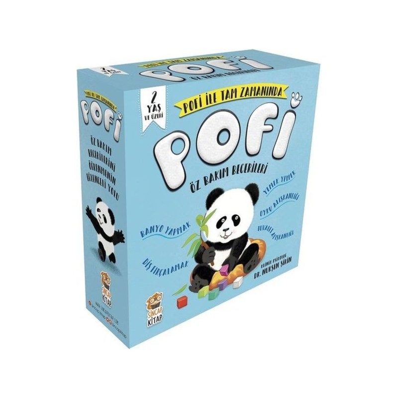 Pofi Ile Tam Zamanında Öz Bakım Becerileri Seti 5 Kitap -1