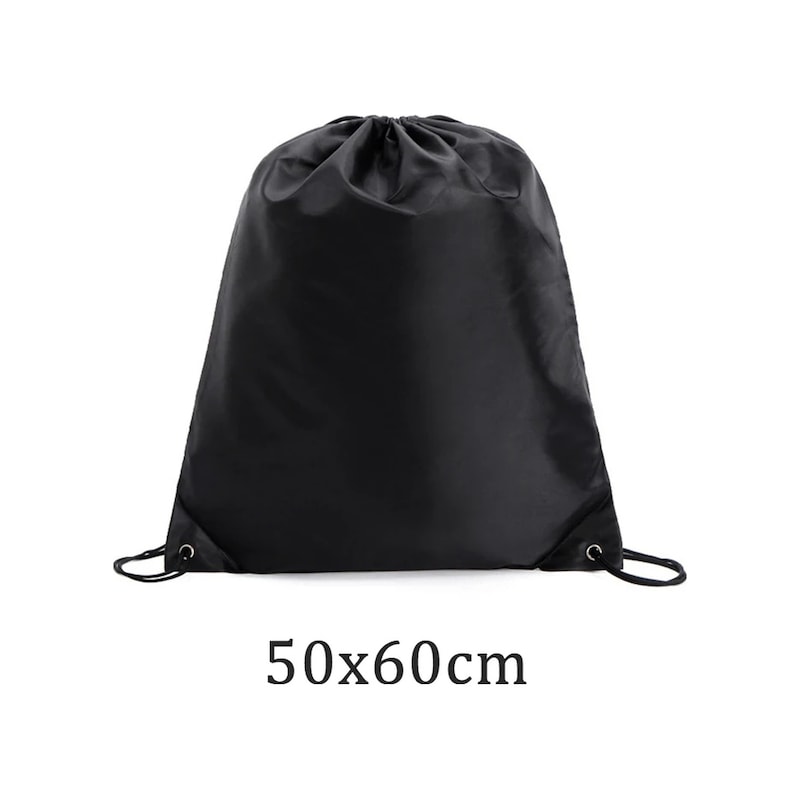 Motosiklet Kaskı Saklama Çantası Büyük Kapasiteli Taşınabilir İpli Sırt Çantası 50x60cm As Picture -1