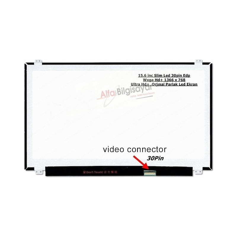 Alfabilgisayar Lenovo 310 80sm. 80sy. 80uh Uyumlu Ekran Lcd Panel 15.6 30 Pin S - 1