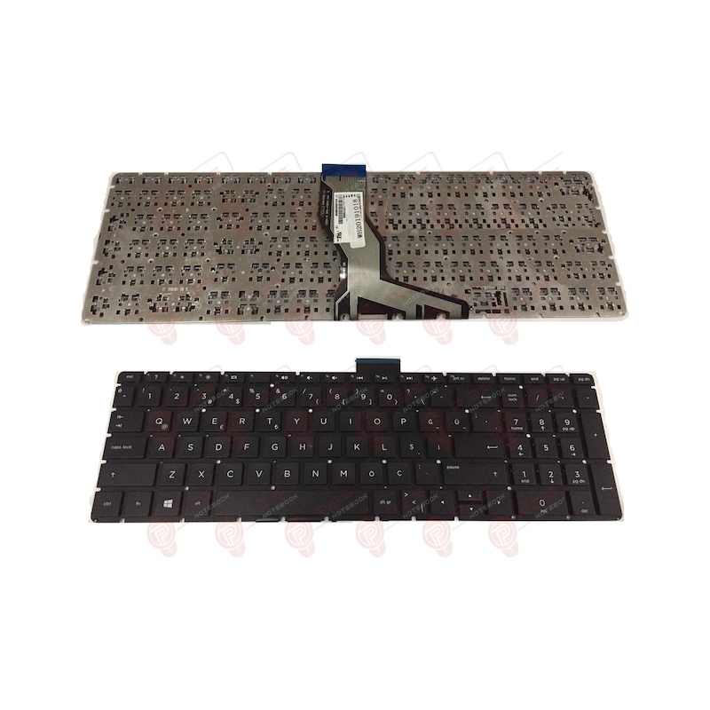 Hp Uyumlu 15-rb012nt- 15-rb013nt Klavye Tuş Takımı Siyah Q Türkçe Laptop -1
