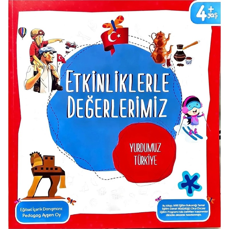 Kivi Çocuk Etkinliklerle Değerlerimiz - Yurdumuz Türkiye Ktp -1
