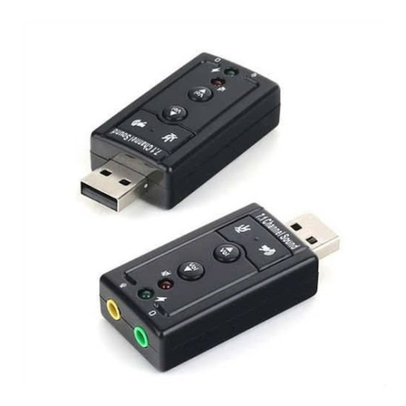 7.1 Usb Ses Kartı Kulaklık+mikrofon -1