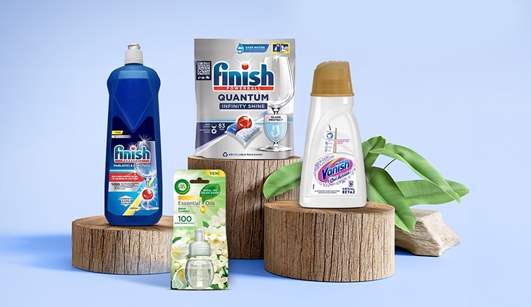 Finish, Air Wick, Vanish