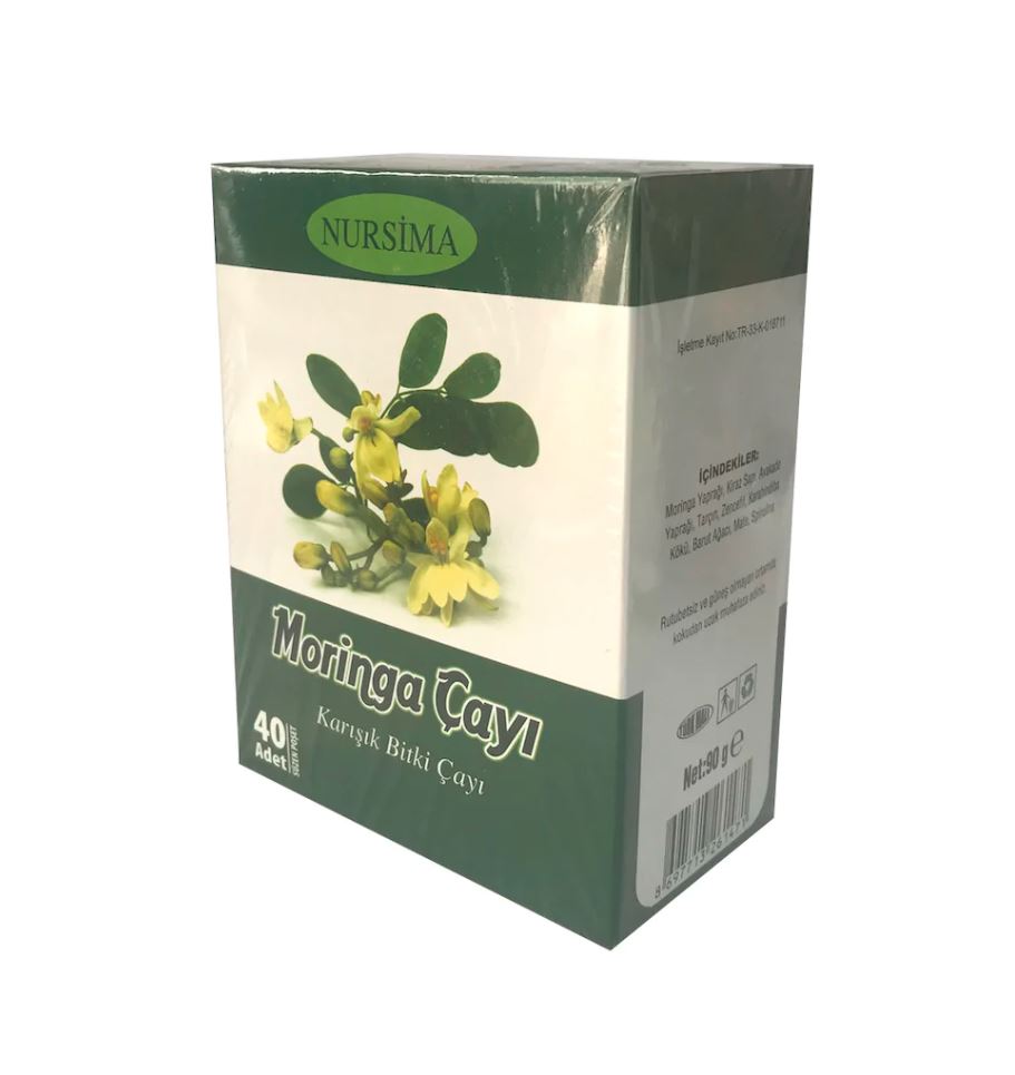 Nursima Moringa Karışık Bitki Süzen Poşet Çay 40 x 2.25 G