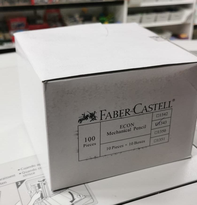 Faber Castell Econ 0.7 MM Versatil Kalem 100 Adet