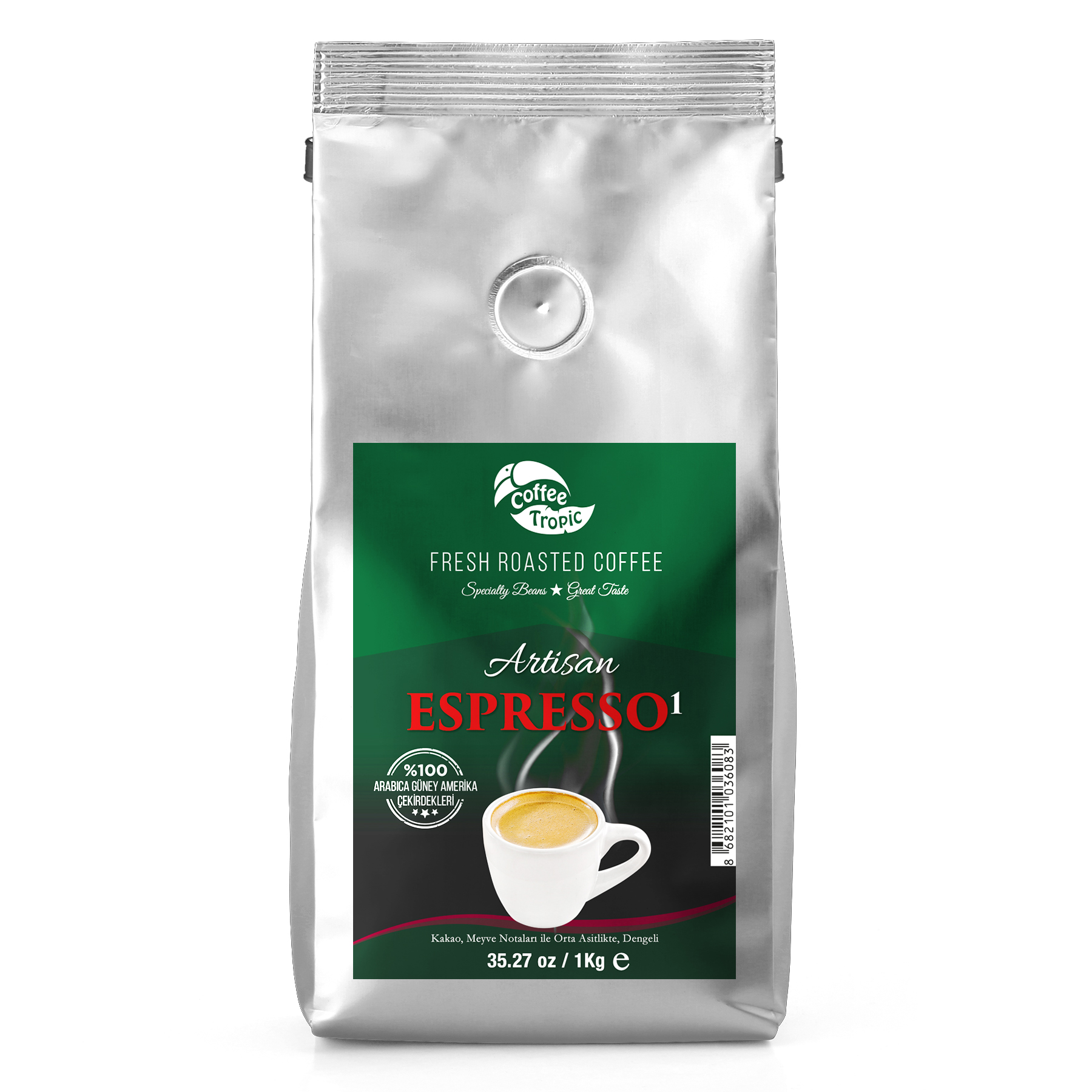 Coffeetropic Artisan Espresso No.1 Çekirdek  1 KG