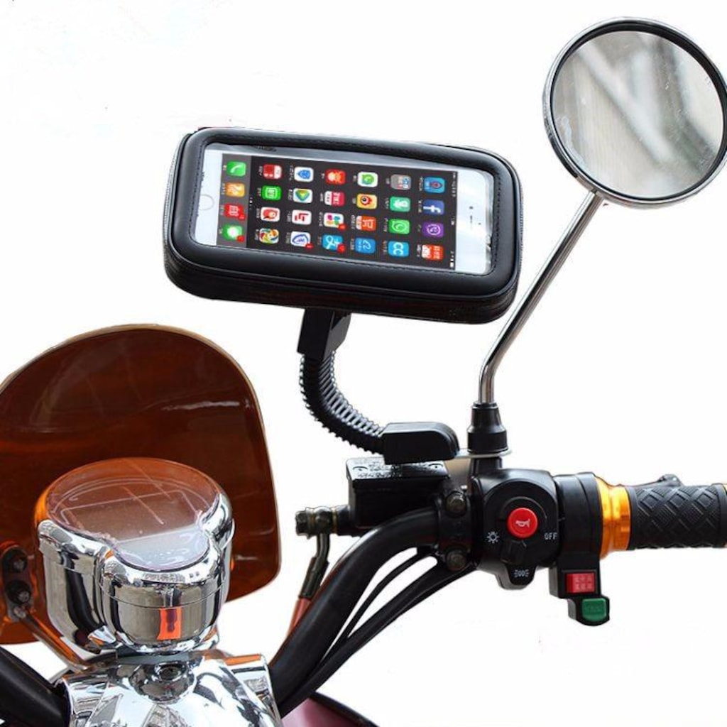 Motosiklet Bisiklet Atv Telefon Tutucu Tutacağı Su Geçirmez (283506550)