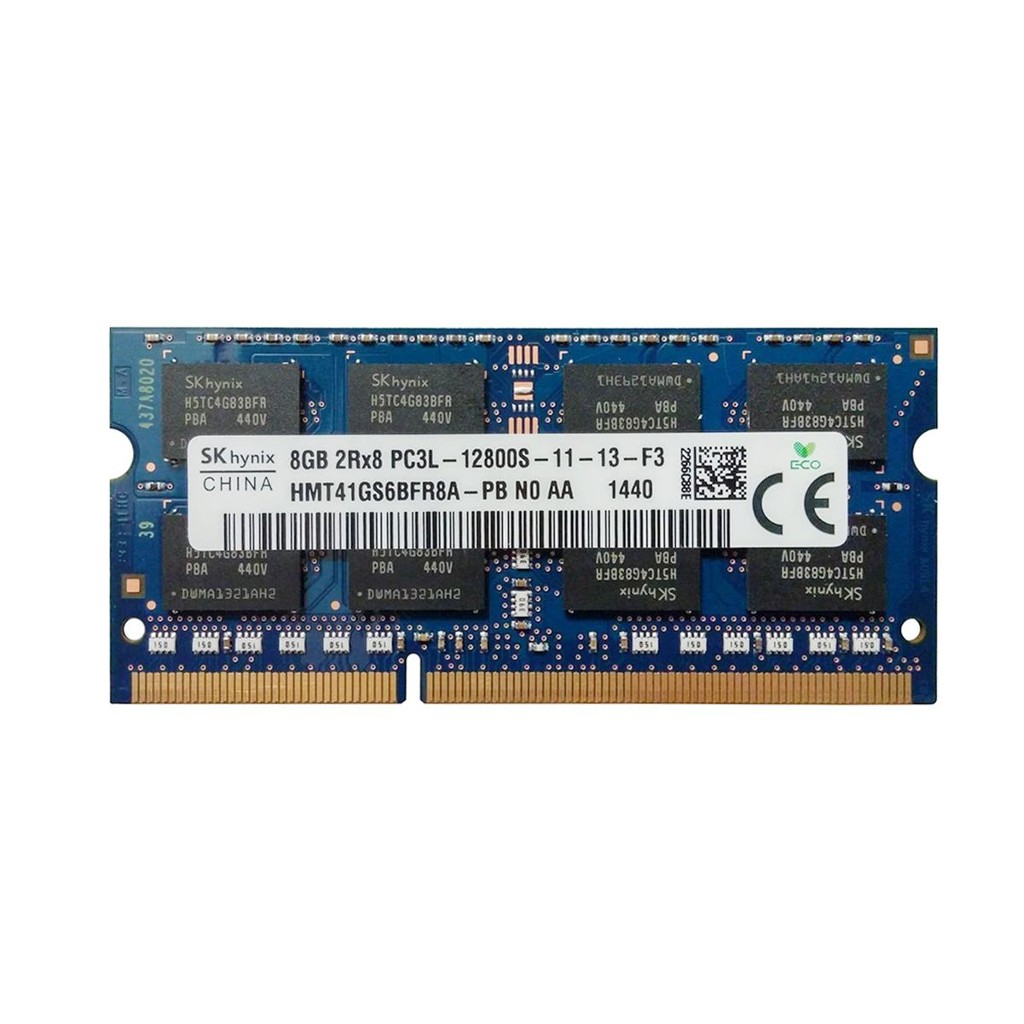 SK Hynix HMT41GS6BFR8A-PB 8 GB DDR3 1600 MHz PC3L 12800 Notebook Ram