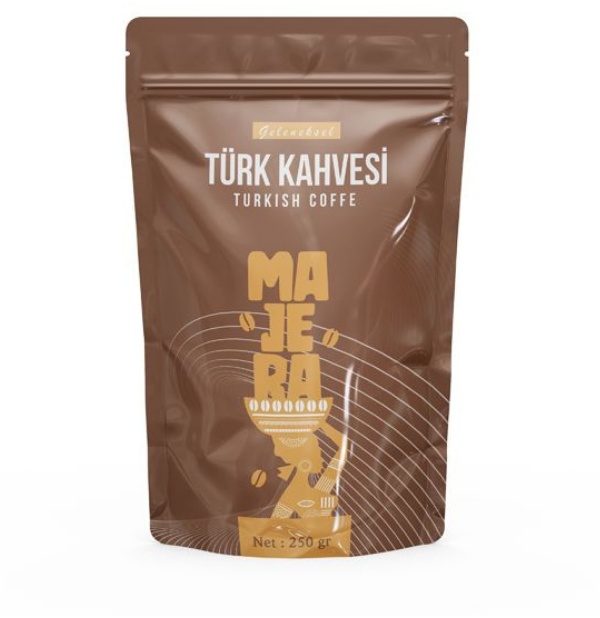Majera Türk Kahvesi Orta Kavrulmuş Taze Çekilmiş 250 G