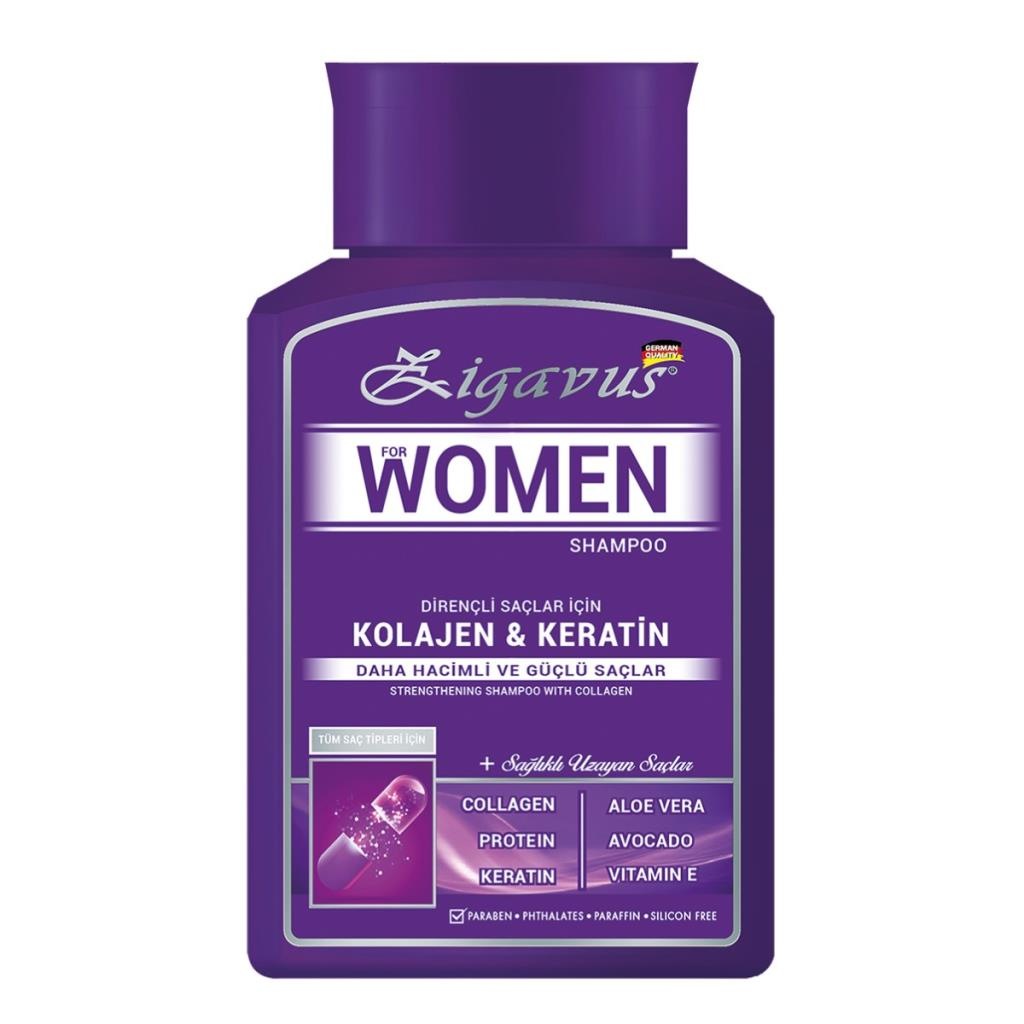 Zigavus Women Kolajen & Keratin Şampuan 300 ML