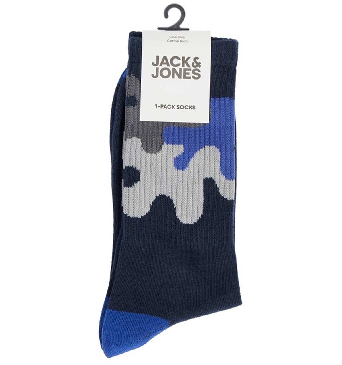 Jack&jones Jacathletıc Camouflage Tennıs Sock Antrasit 001