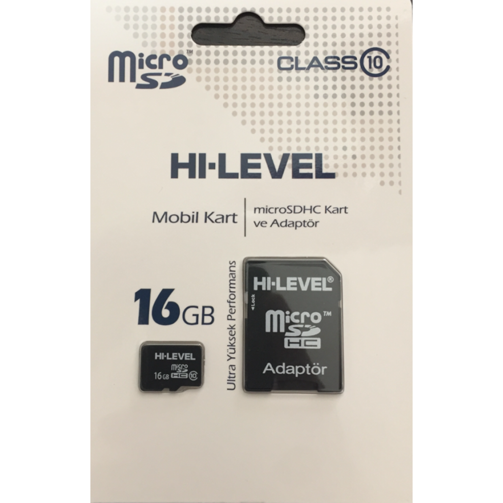 Hi-Level 16Gb Micro Sd Hafıza Kartı