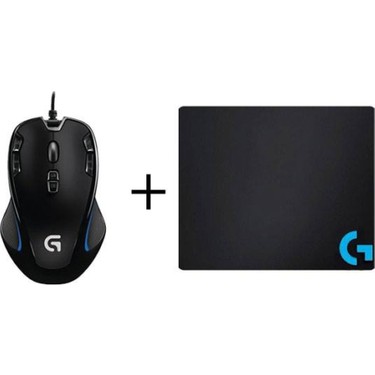Logitech G300S Gaming Mouse + Gaming Mousepad