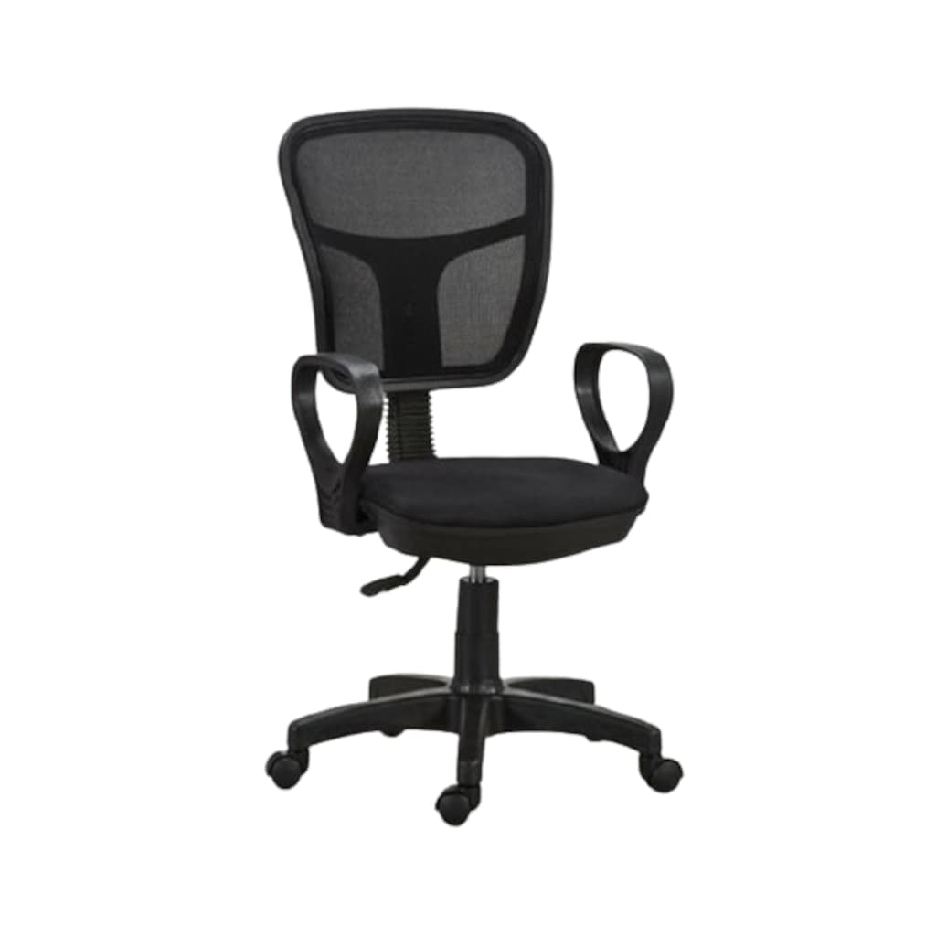 Clk-06 Clk Fileli Bilgisayar Ofis Çalışma Sandalyesi Koltuğu Siyah