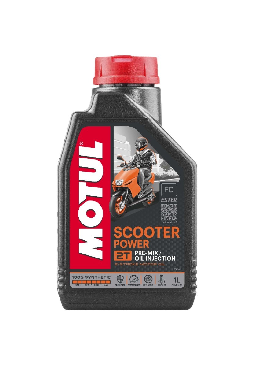 Motul Scooter Pow-Er 2T Motor Yağı 1 L