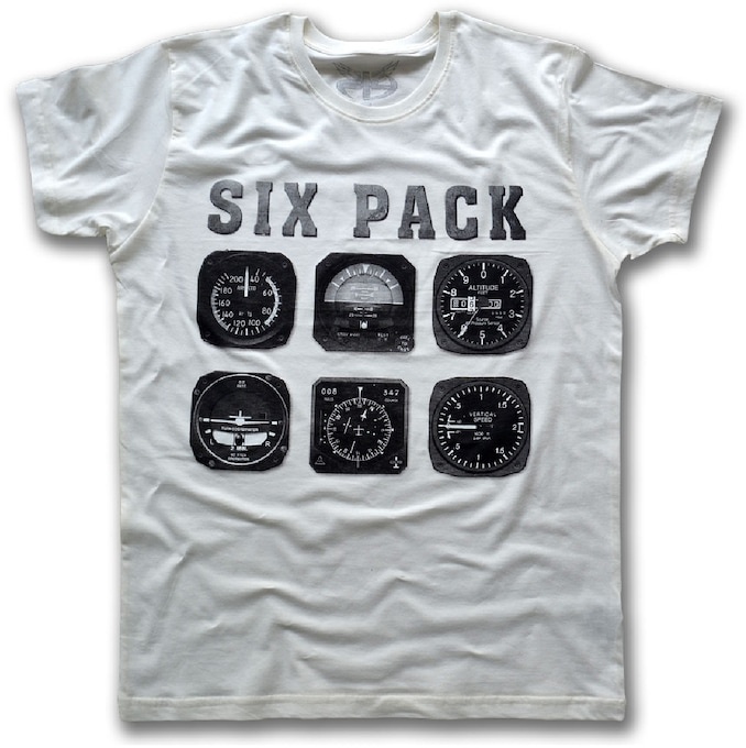 Six Pack Erkek Kısa Kollu T-Shirt - Ekru