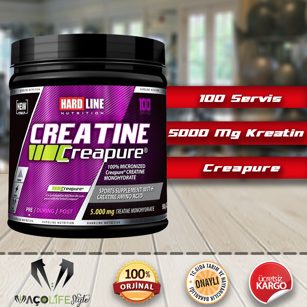 Hardline Creapure Creatine 500 Gr 100 Servis Kreatin (349192996)