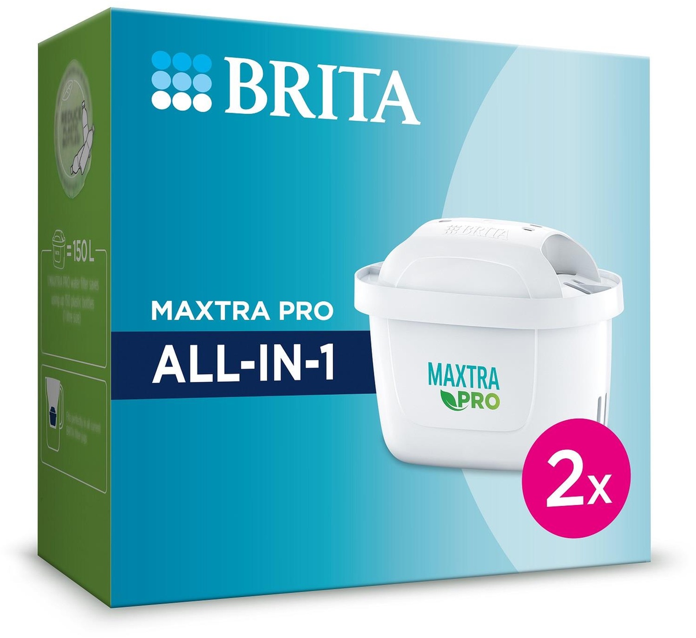 Brita Maxtra Pro All-In-1 Yedek Su Filtresi 2'li