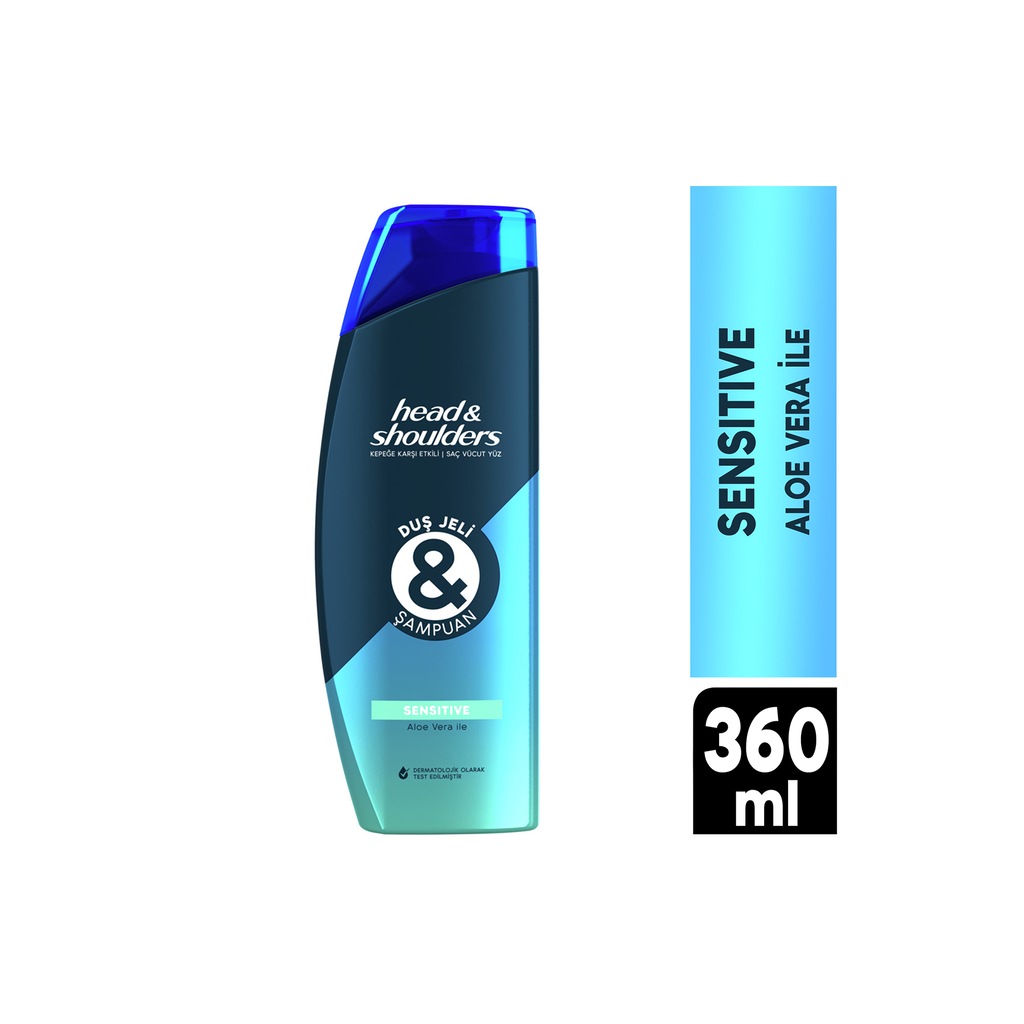 Head & Shoulders Sensitive Duş Jeli ve Şampuan 360 ML