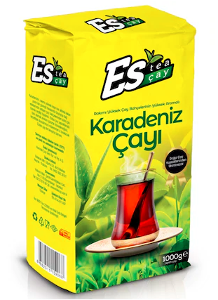 Es Tea Karadeniz Siyah Dökme Çay 1 KG