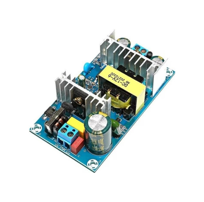 220v/ac - 12v/dc 6a Güç Kaynağı Kartı