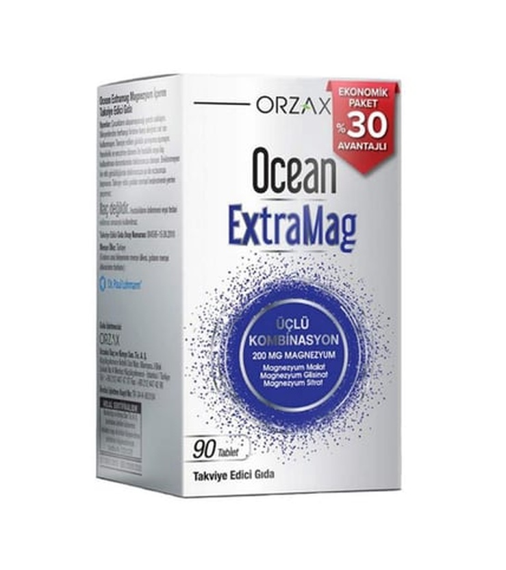 Ocean Extramag Ekonomik Paket 90 Tablet Ekonomik Paket